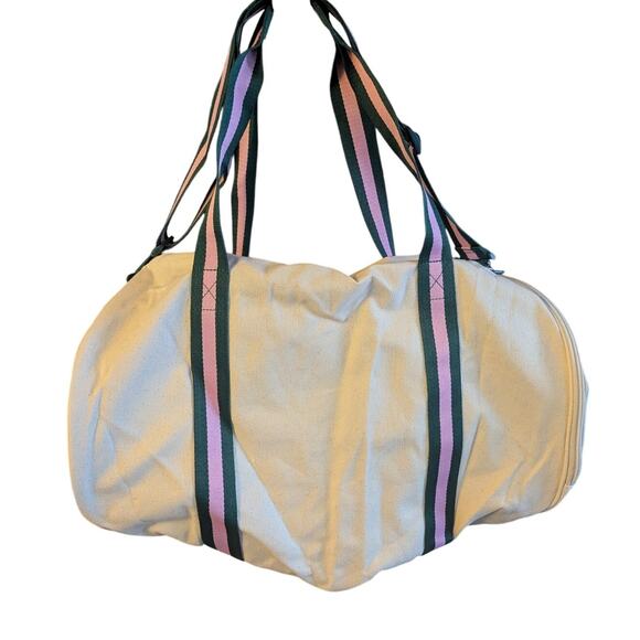 NWT Victoria's Secret PINK dorm duffle bag tote with adjustable crossbody strap - Picture 2 of 6